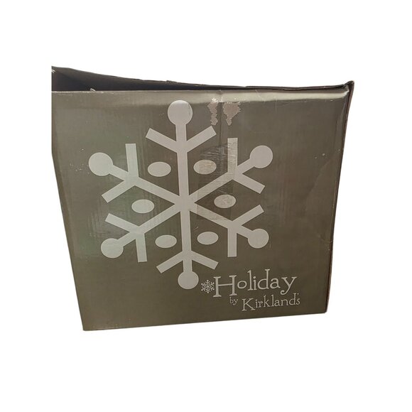 Kirkland's Christmas 4-Pc Table Top Set Santa Claus, Reindeer, Sleigh & Tree - Picture 2 of 8